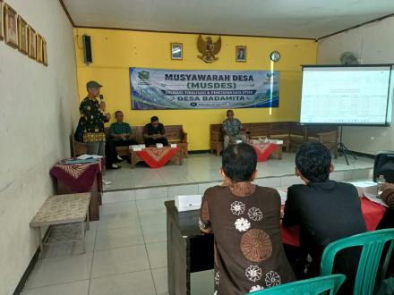 MUSYAWARAH DESA PEMUTAKHIRAN DTSEN